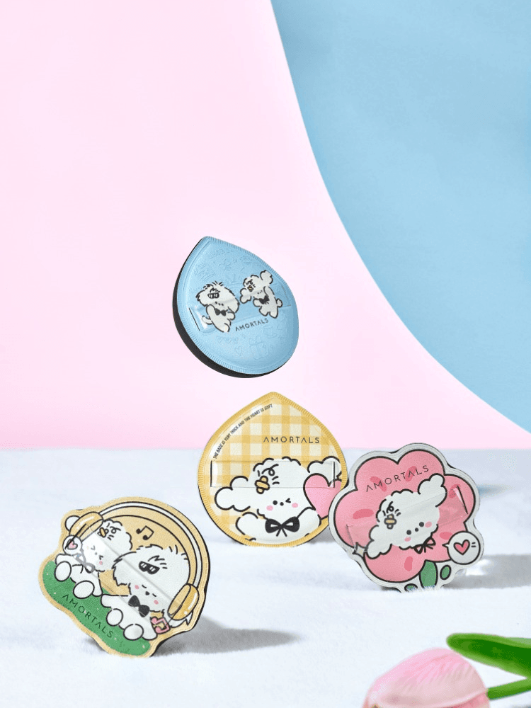 Amortals Doggy Hug Plus Powder Puff Set
