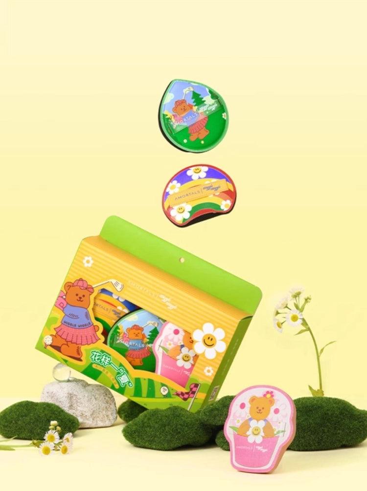 Wiggle Wiggle Makeup Puff Set 3 in