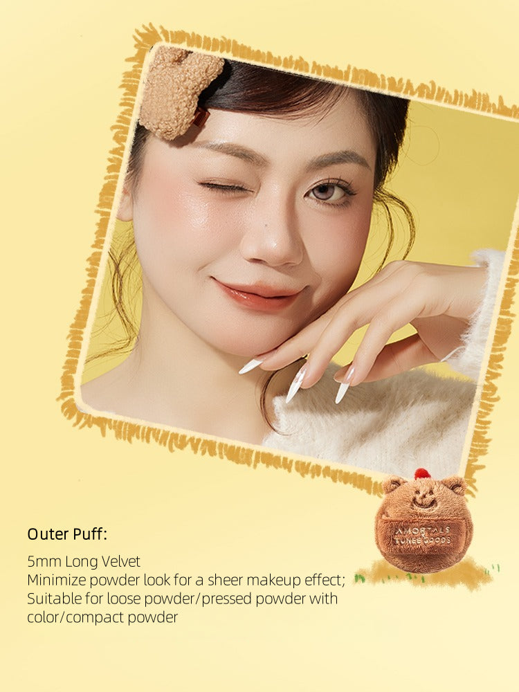 TUNEE GOODS Reversible Loose Powder Puff