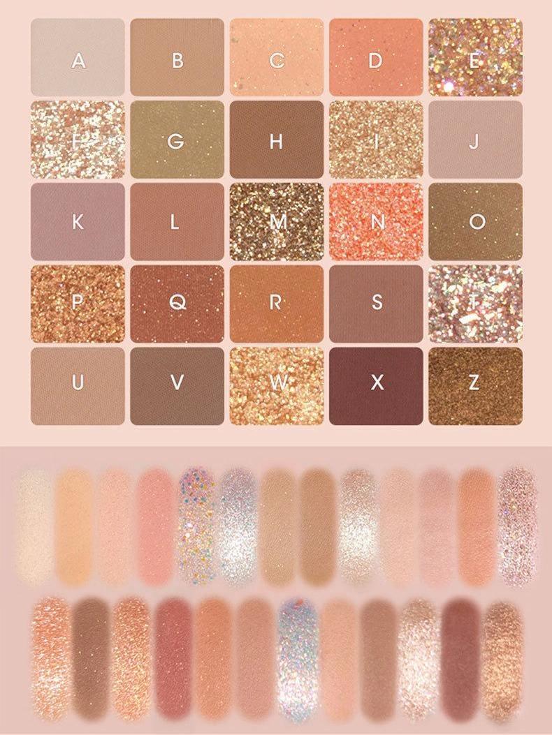 25 Colors Eyeshadow Palette 50g