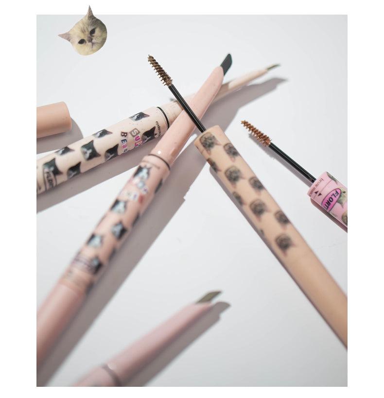 Flortte Eyebrow Pencil Brow Mascara FLT075 - Chic Decent