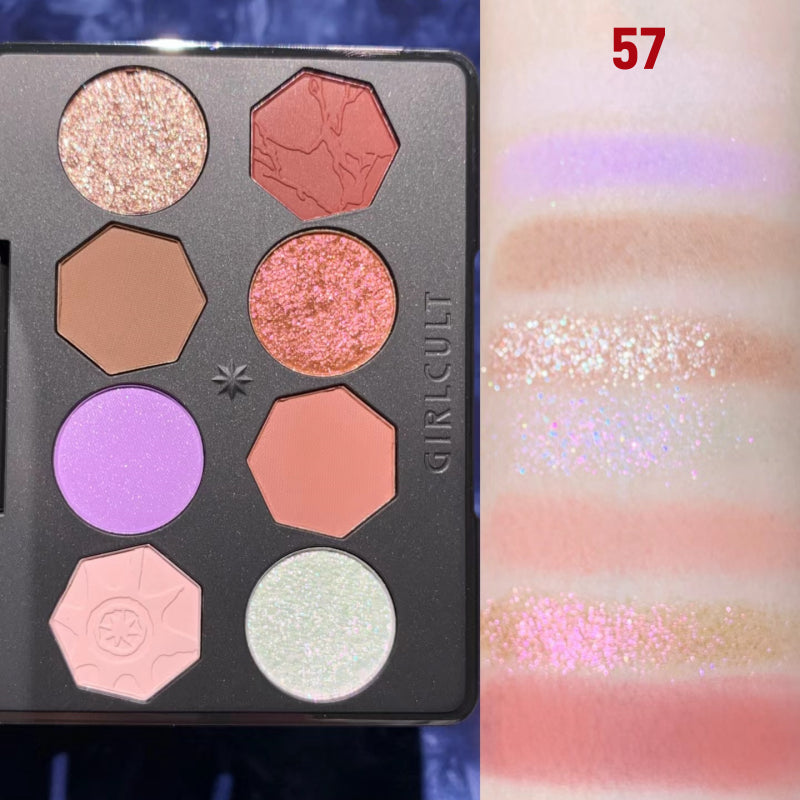Girlcult 8 Colors Eyeshadow Palette Miaowu 8g