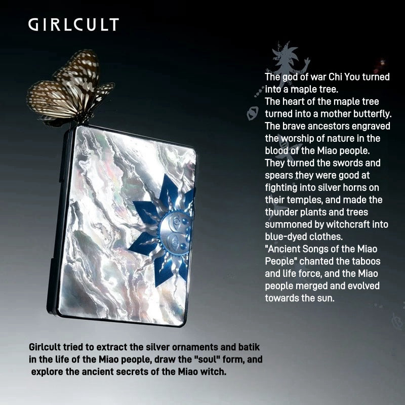 Girlcult 8 Colors Eyeshadow Palette Miaowu 8g