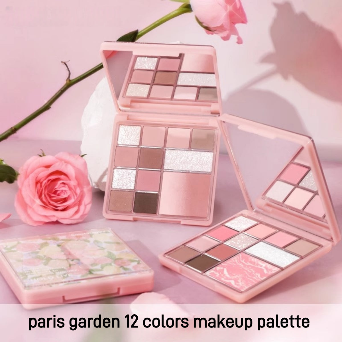 HOLD LIVE Floral Comprehensive Powder Palette 12 Colors 15g