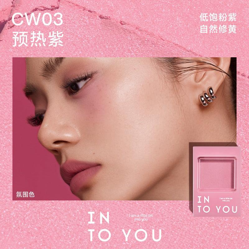 INTO YOU Cool Tone Single Blush 3.3g