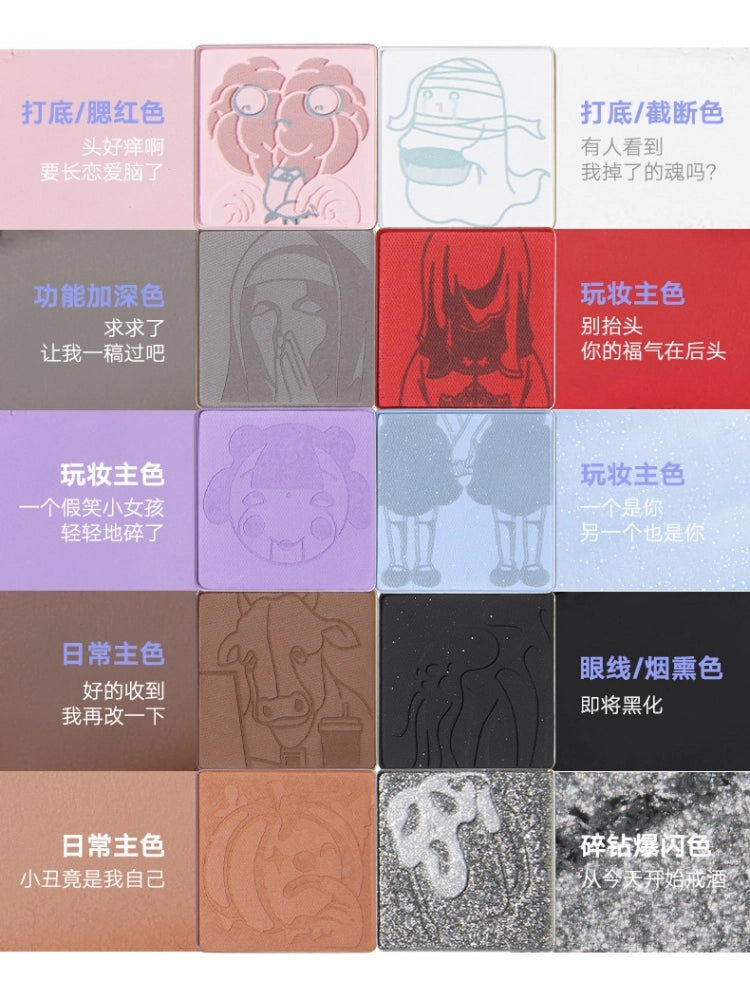 10 Colors Eyeshadow All Saints' Day 2024V. 11g