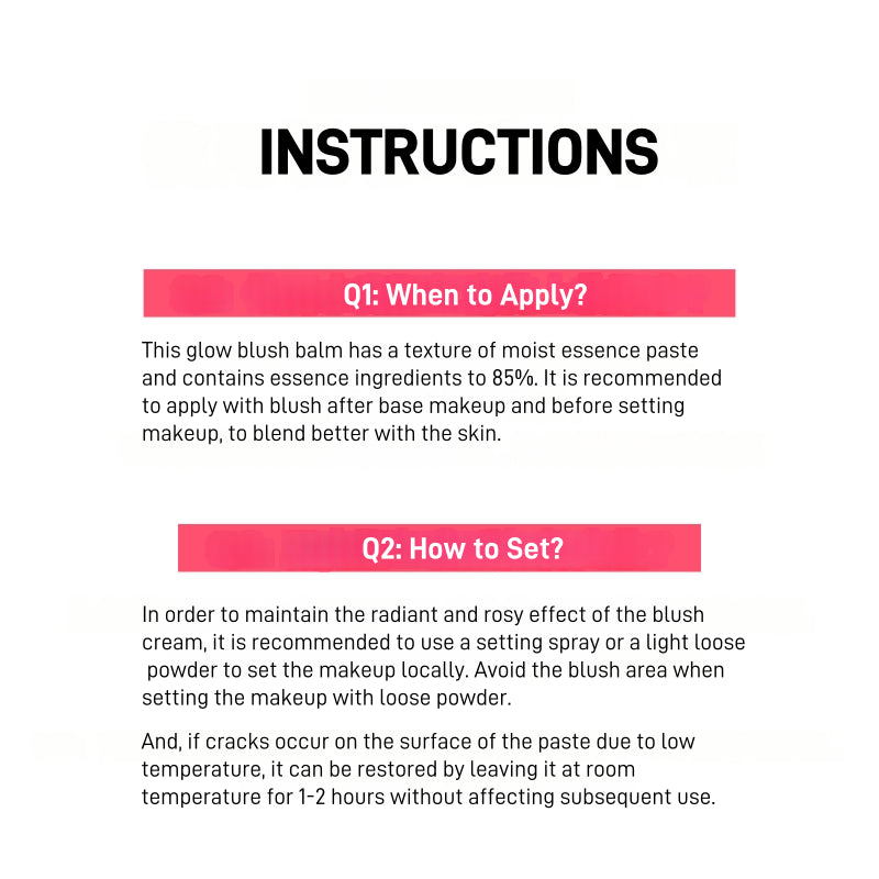 Judydoll - Glow Blush Balm 3g