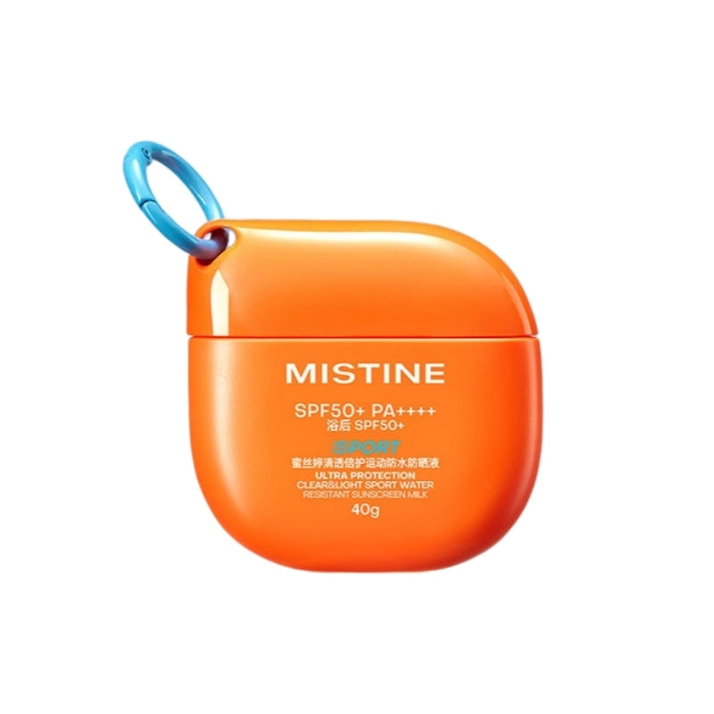MISTINE - Ultra Protection Clear and Light Sport Water Resistant Sunscreen Milk 40g