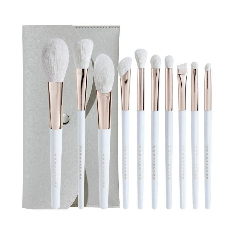 Rownyeon Makeup Brush Set 10 in For Beginners