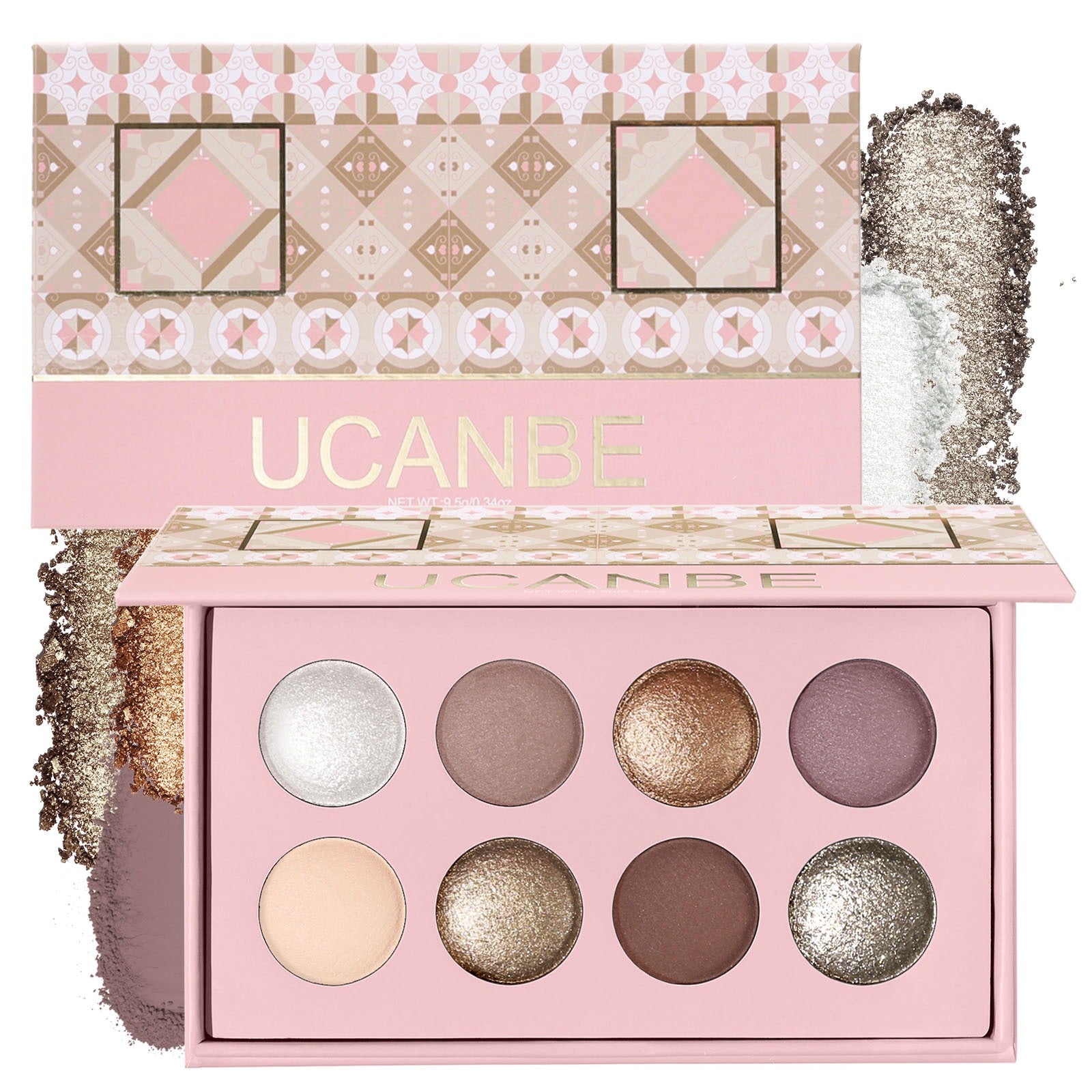 8-Color Baked Eyeshadow 9.5g