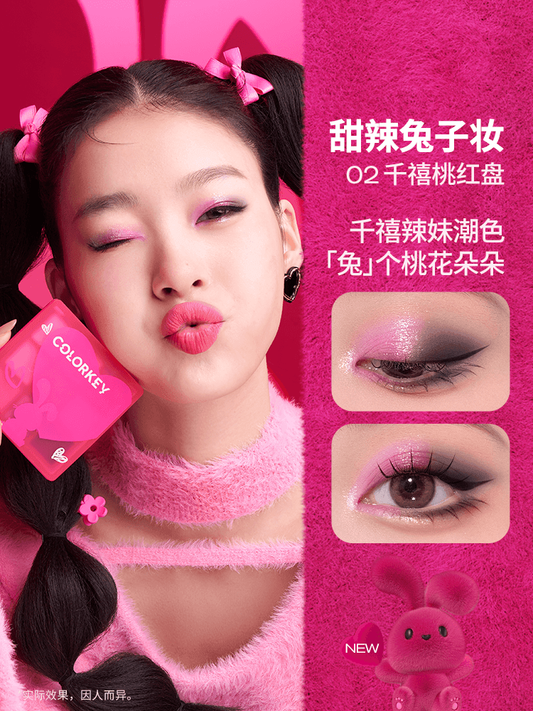 Colorkey ColorTu Eyeshadow Palette KLQ088 - Chic Decent