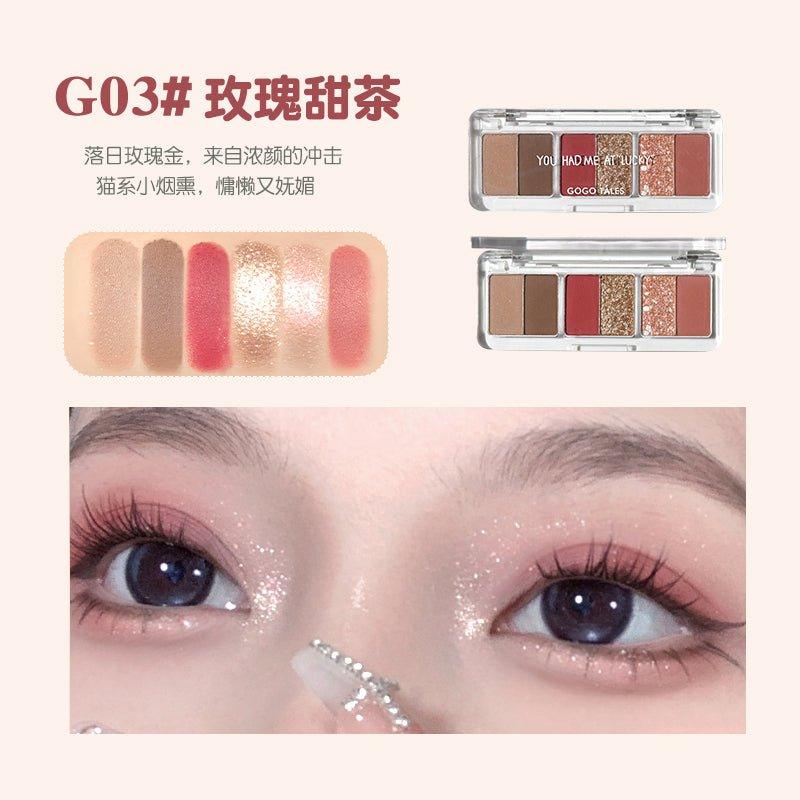 6 Colors Eye Shadow 6.6g