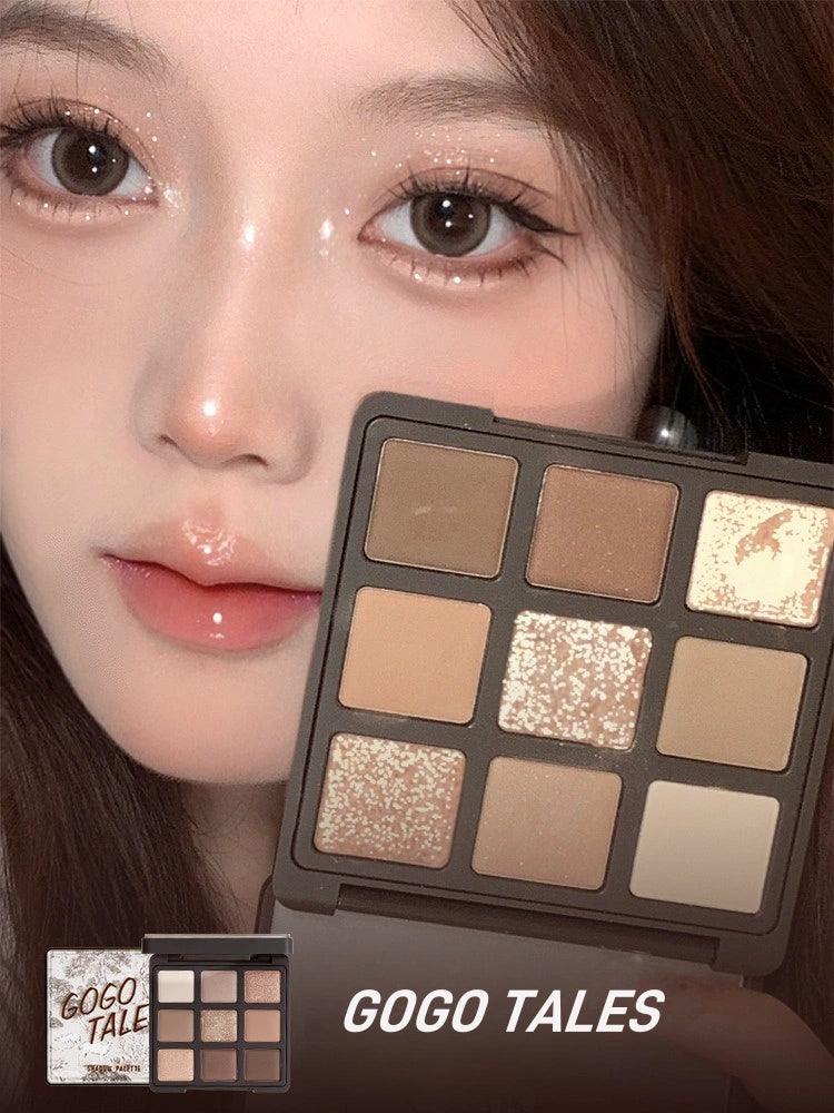 GOGO TALES Palette de fards à paupières 9 couleurs 14,4 g
