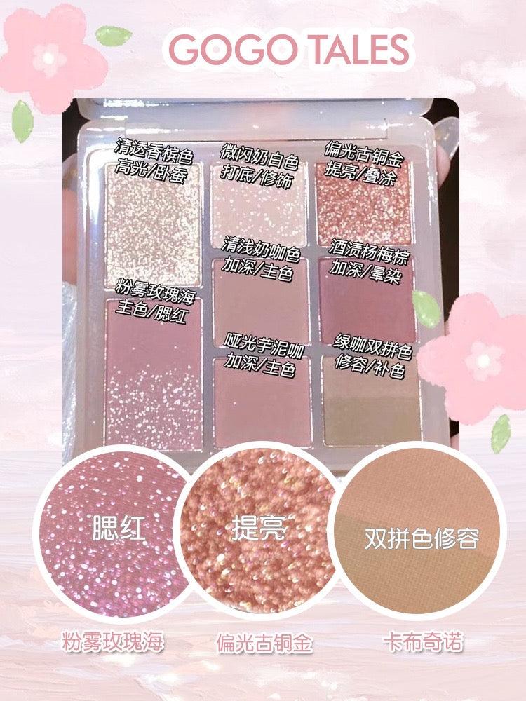 GOGO TALES Palette de fards à paupières Secret Garden 13 g