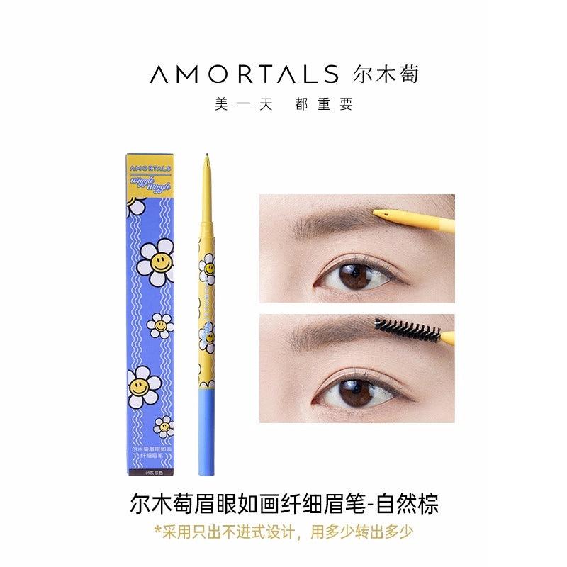 Crayon à sourcils Wiggle Wiggle d'Amortals avec pinceau 30 mg
