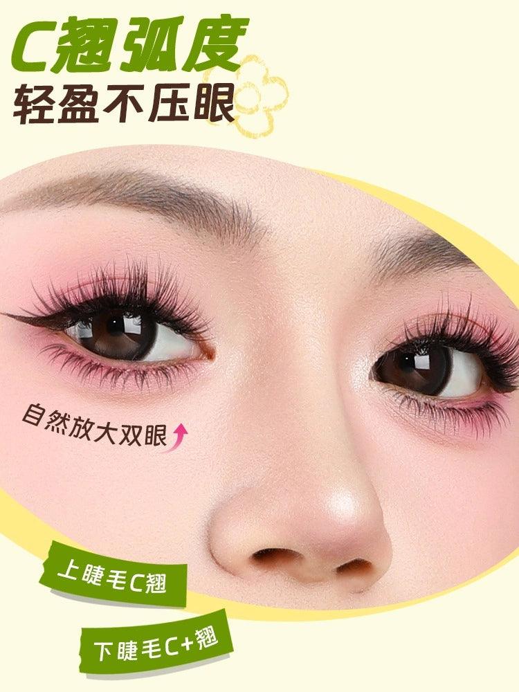Livre de 60 paires de cils Wiggle Wiggle d'Amortals