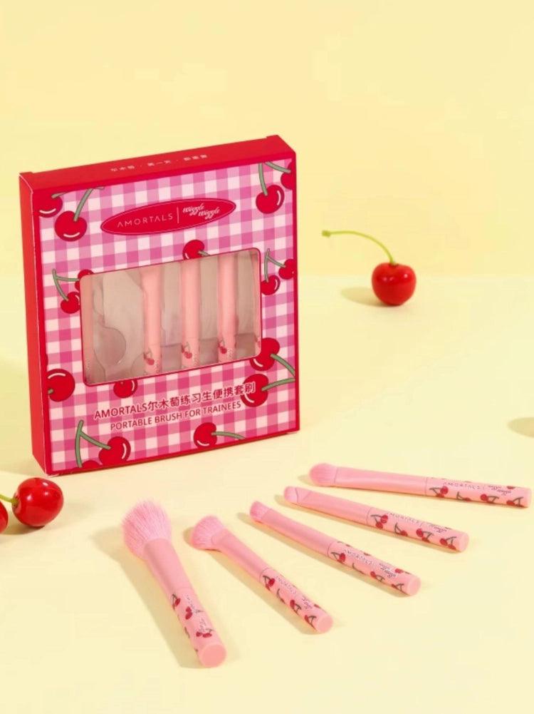 Ensemble de 5 pinceaux de maquillage Amortals Wiggle Wiggle