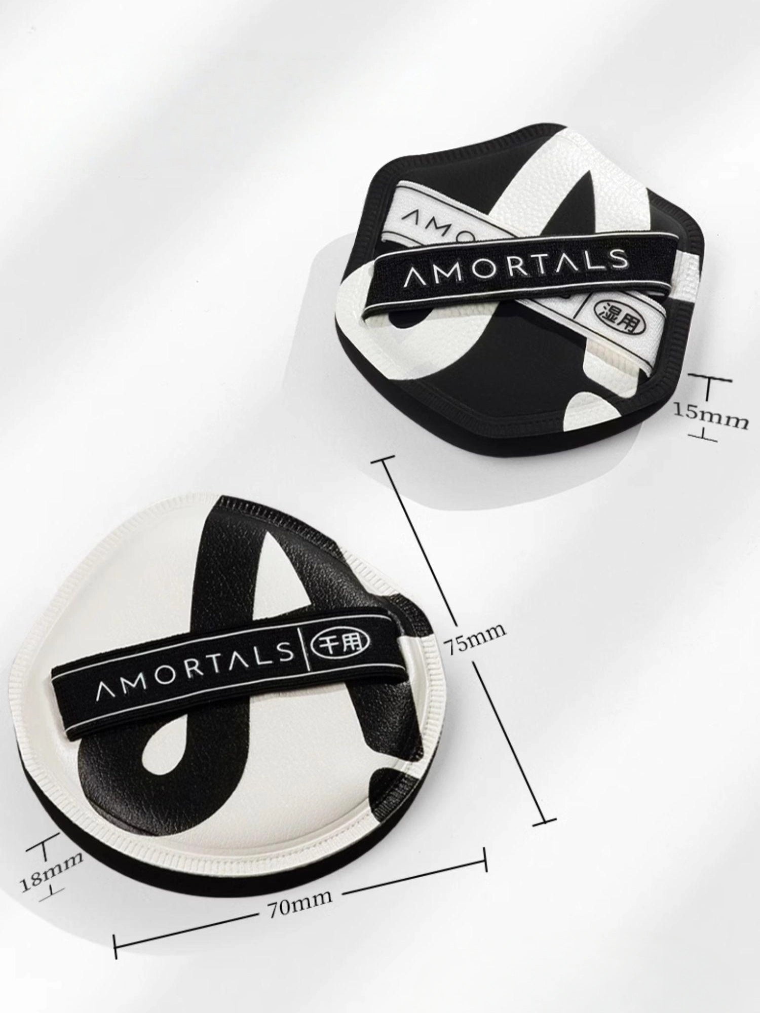 Coffret de houppettes de maquillage Amortals Double A
