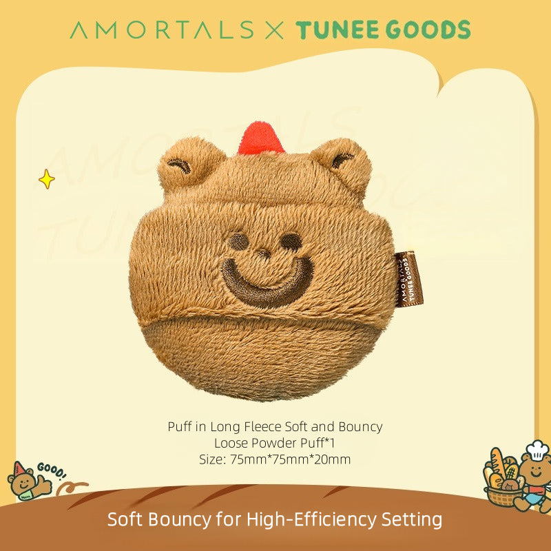 Amortals X TUNEE GOODS Houppette à poudre libre