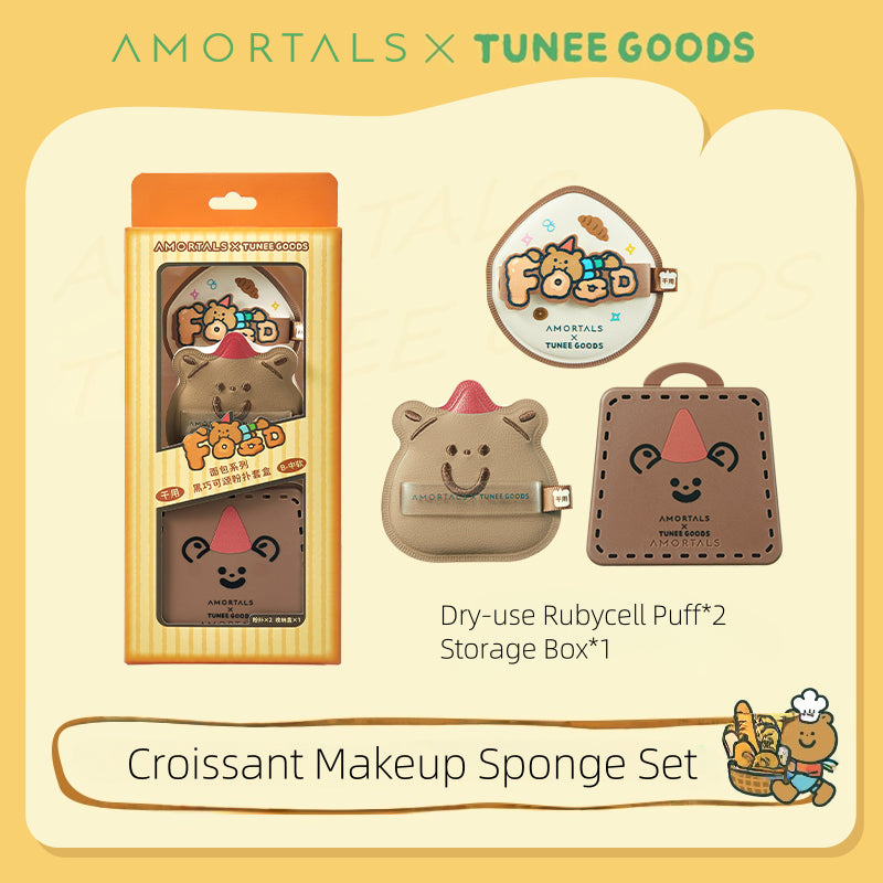 Ensemble d'éponges de maquillage Amortals X TUNEE GOODS