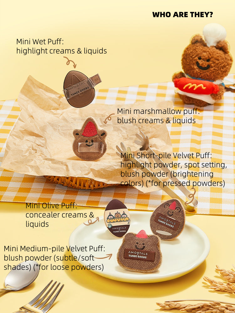 AMORTALS - TUNEE GOODS Thumb Puff Mini Pack 5 In