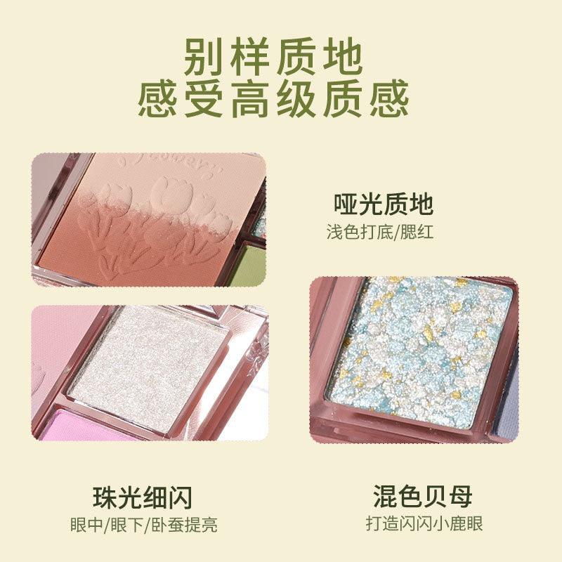 Palette de fards à paupières Blush BIYA 11 g