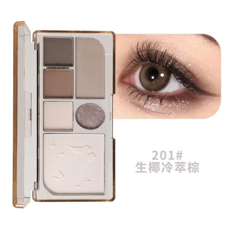 Palette de fards à paupières BIYA Butterflys 6 couleurs 7,05 g