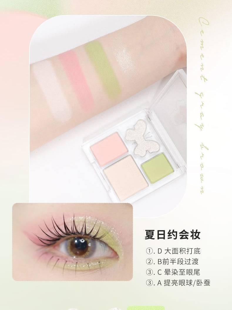 Palette de fards à paupières BIYA Sweet Dream 4 couleurs 4,5 g