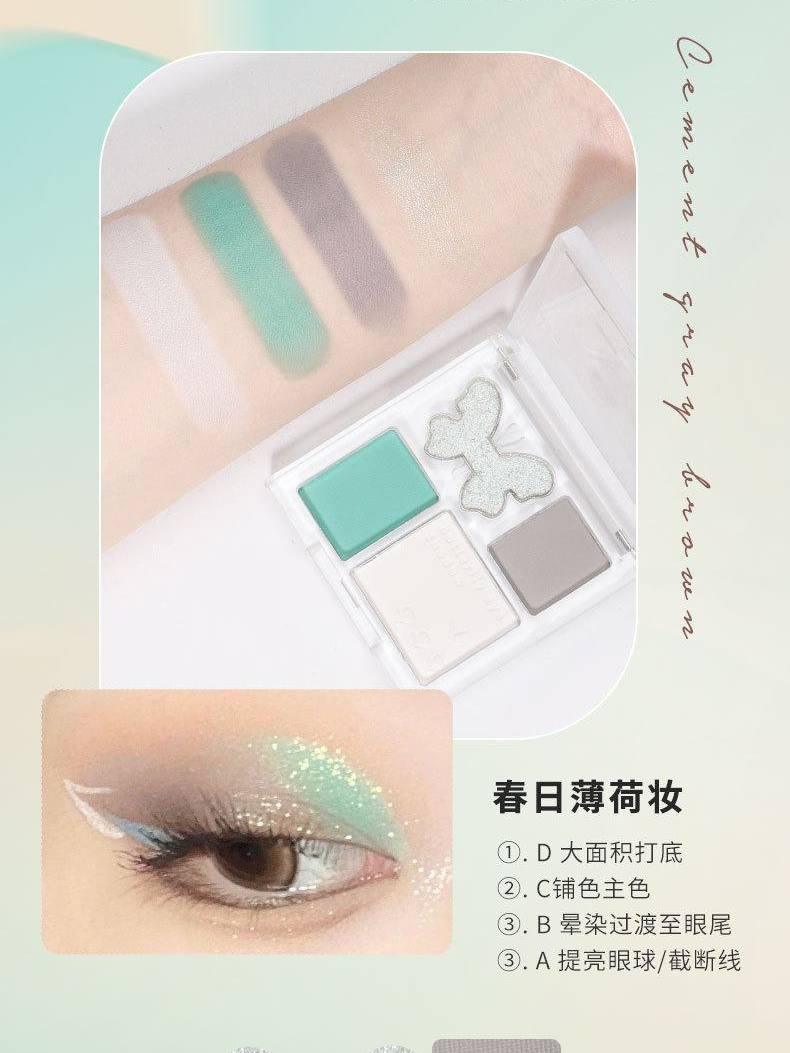 Palette de fards à paupières BIYA Sweet Dream 4 couleurs 4,5 g