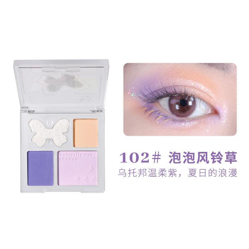 Palette de fards à paupières BIYA Sweet Dream 4 couleurs 4,5 g