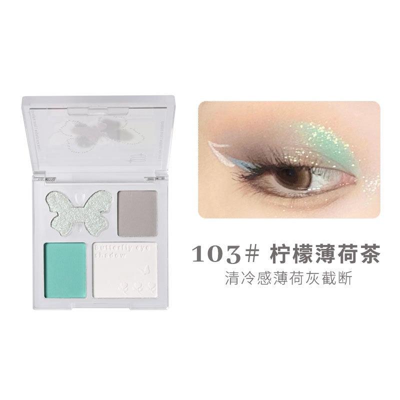 Palette de fards à paupières BIYA Sweet Dream 4 couleurs 4,5 g