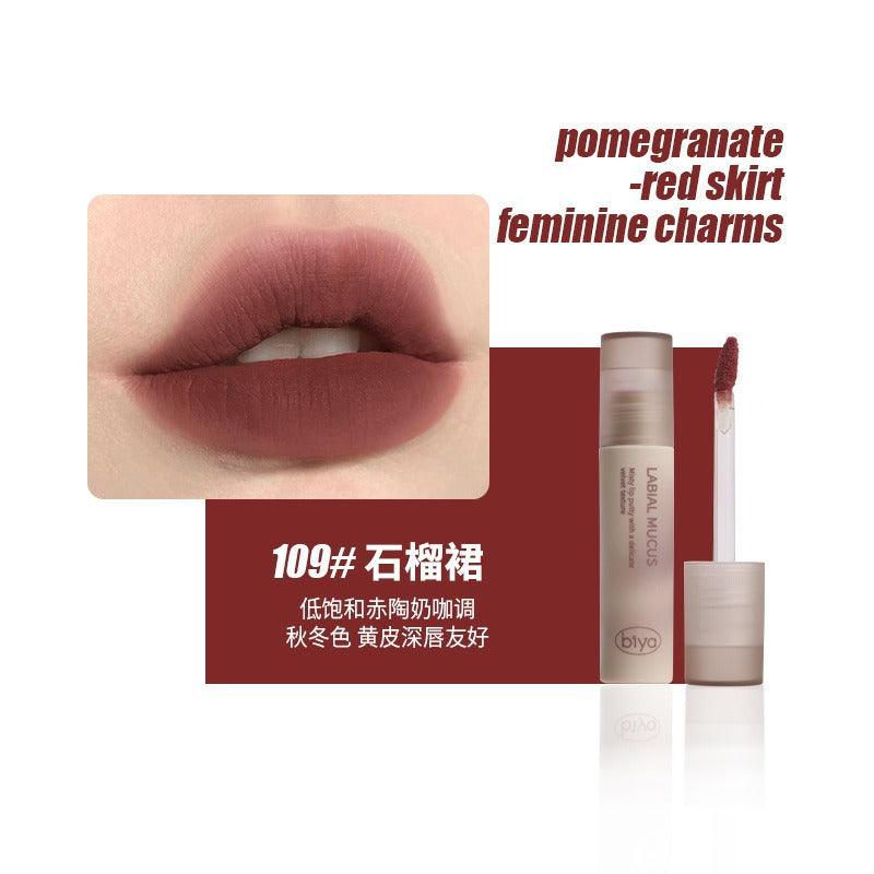 Boue à lèvres texture velours BIYA 3,5 g