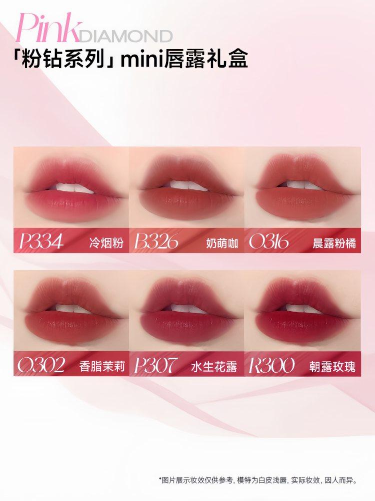 Coffret de mini gloss à lèvres Colorkey Pink Diamond 6 g