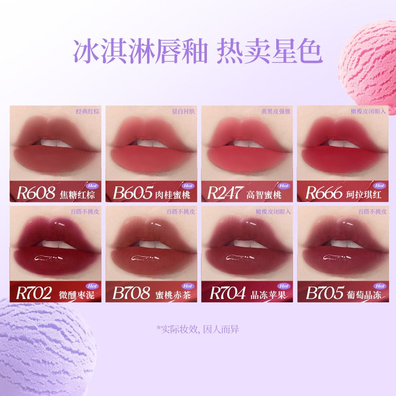 Colorkey Airy Lip Mirror ou Velvety Lip Color Dessert Store 1,7 g
