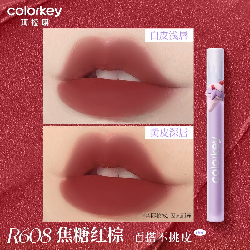 Colorkey Airy Lip Mirror ou Velvety Lip Color Dessert Store 1,7 g