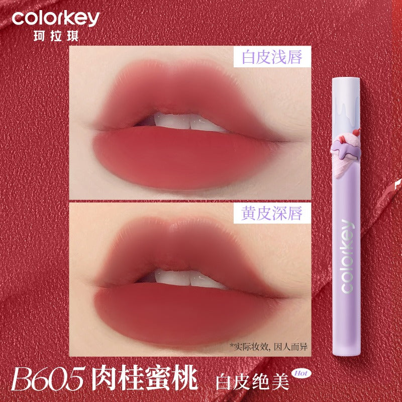 Colorkey Airy Lip Mirror ou Velvety Lip Color Dessert Store 1,7 g