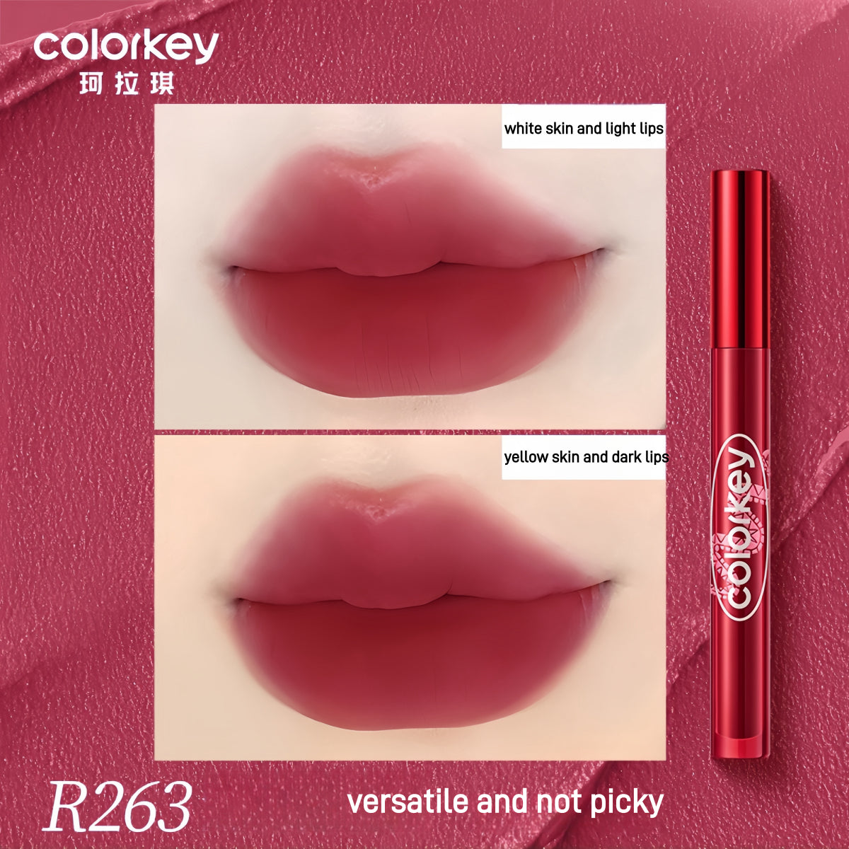 Vernis à lèvres Colorkey Airy Velvet CNY Lucky Snake 1,7 g