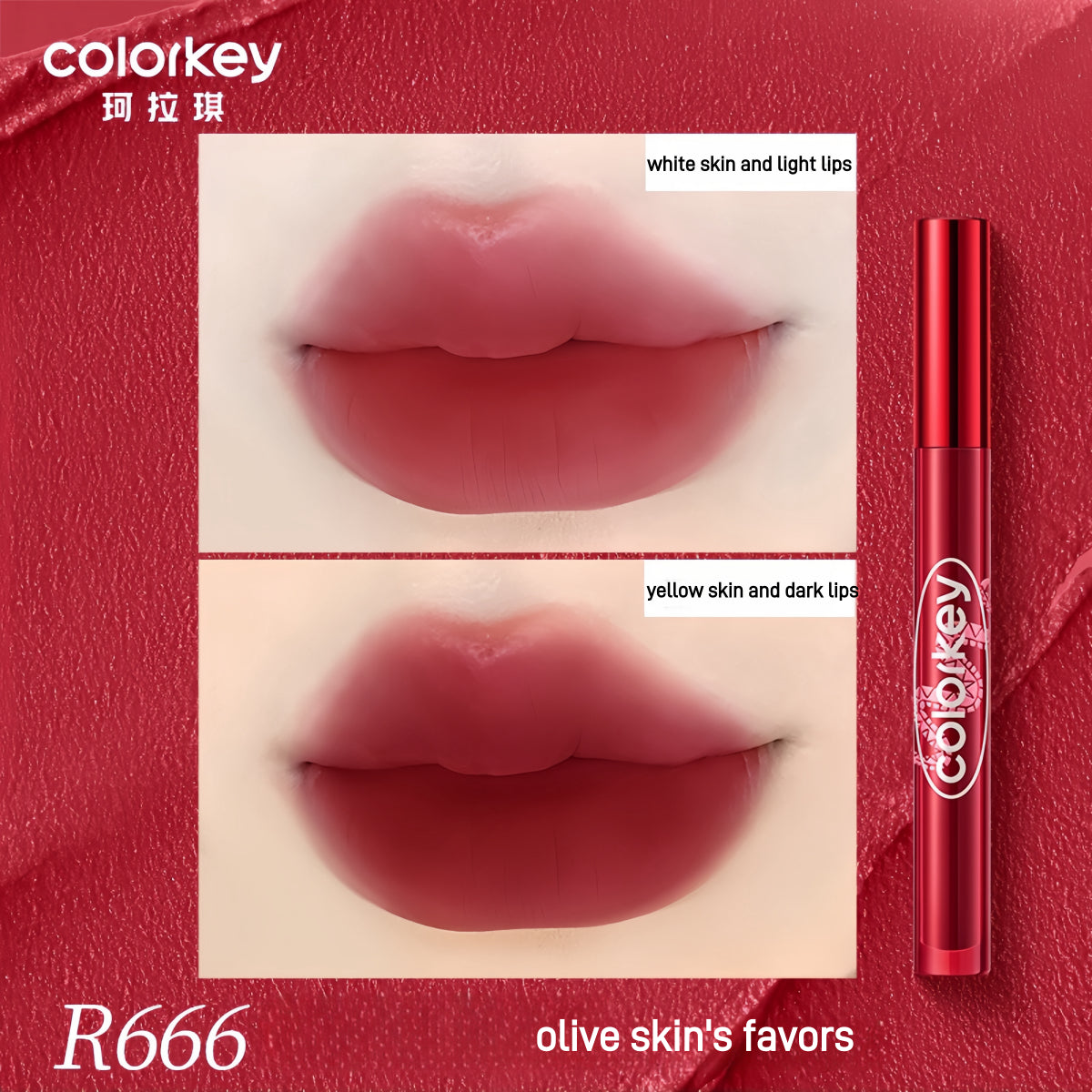 Vernis à lèvres Colorkey Airy Velvet CNY Lucky Snake 1,7 g