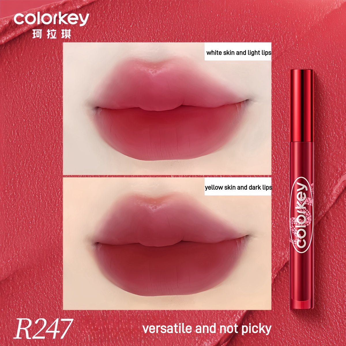 Vernis à lèvres Colorkey Airy Velvet CNY Lucky Snake 1,7 g
