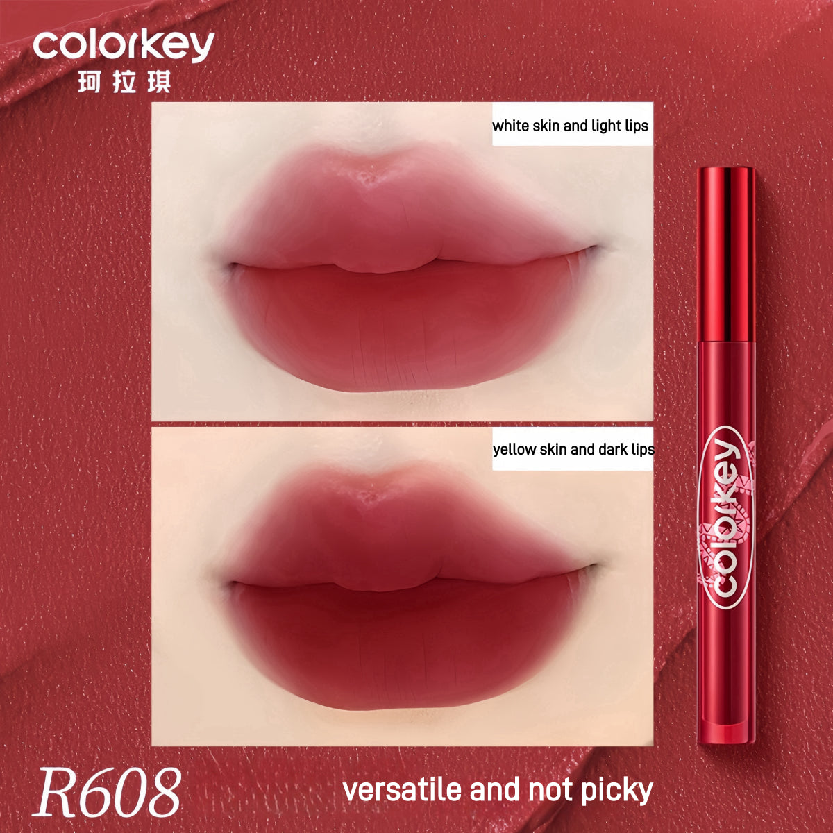 Vernis à lèvres Colorkey Airy Velvet CNY Lucky Snake 1,7 g