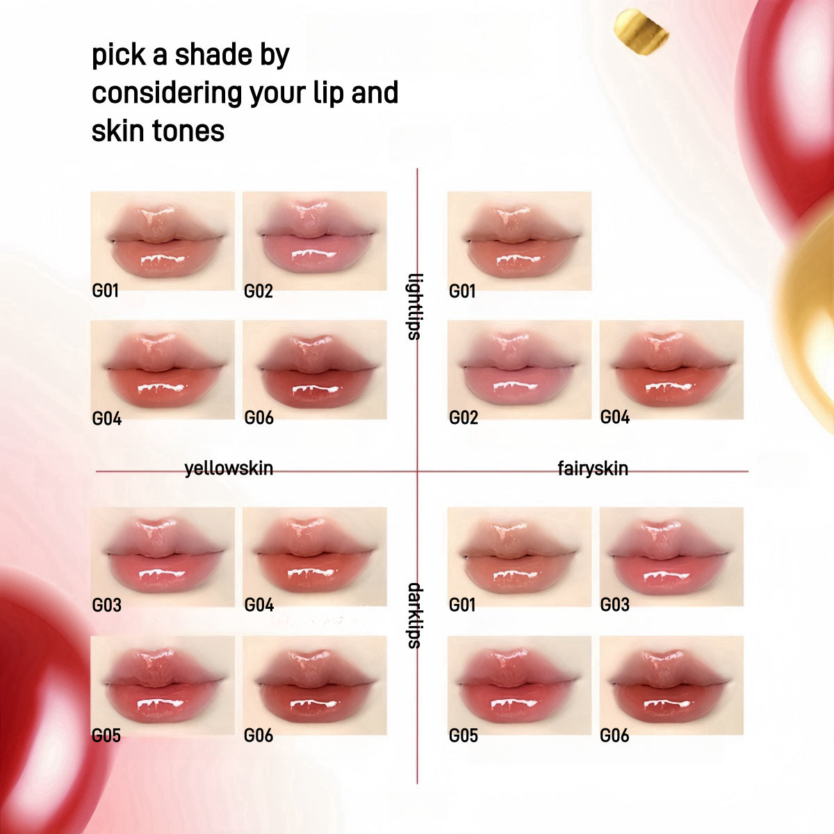 Rouge à lèvres Colorkey Crystal Glossy, série Lucky Snake, 2,7 g