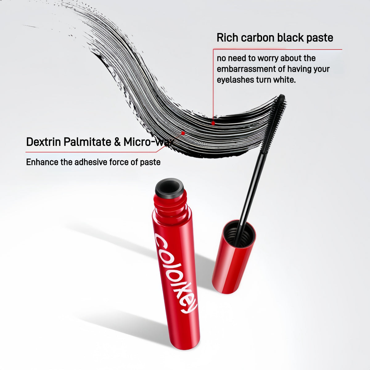 Mascara stéréo boucles longues Colorkey 4,5 g