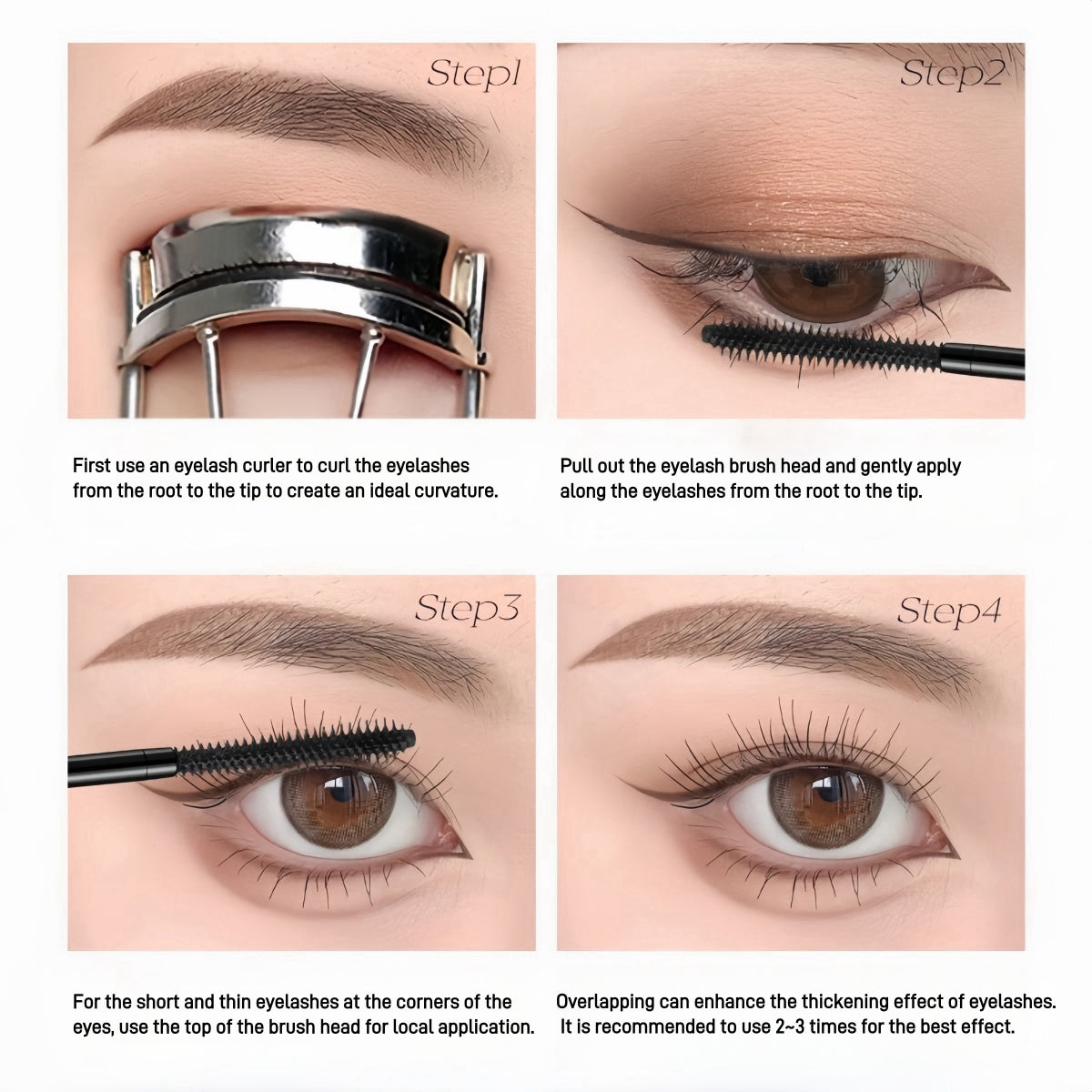 Mascara stéréo boucles longues Colorkey 4,5 g