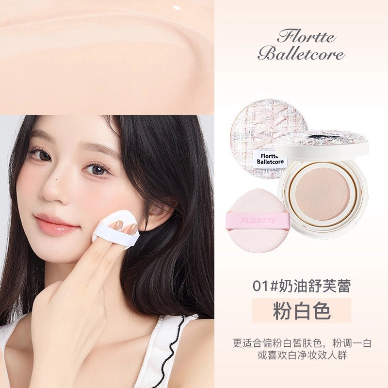 Fond de teint FLORTTE Balletcore Soft Matte Cushion 13 g