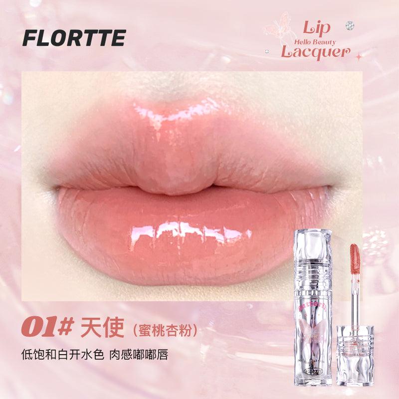 Flortte Butterfly Hello Beauty Laque à lèvres 2,6 g
