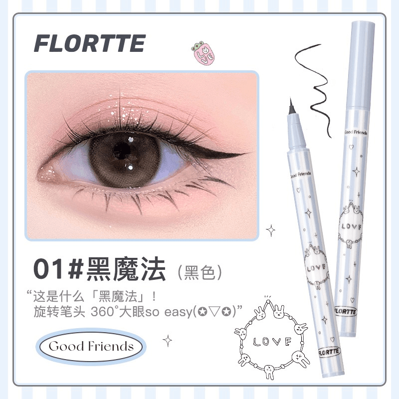 Flortte Good Friends Club Eyeliner liquide 0,5 ml