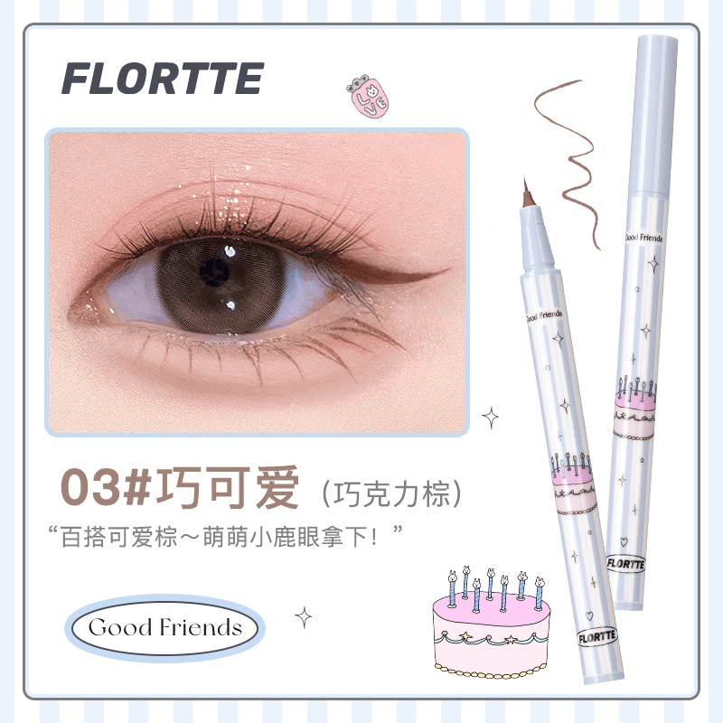 Flortte Good Friends Club Eyeliner liquide 0,5 ml