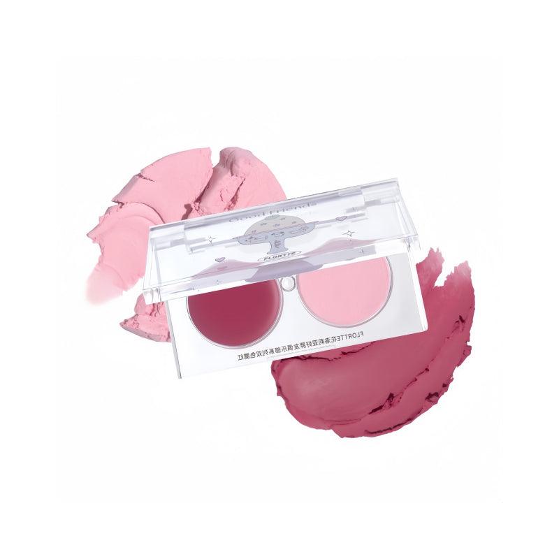 Flortte Good Friends Duo de Blush Multi-Usages 3,2 g