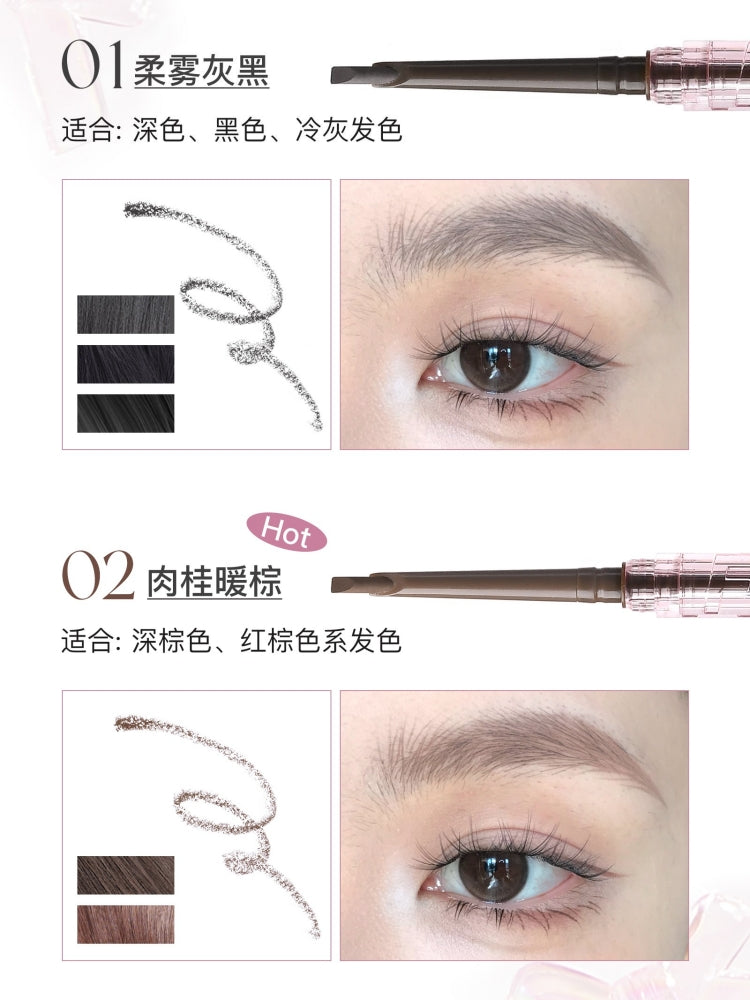 Crayon à sourcils Flortte Solid Small Machete 6 teintes 110 mg