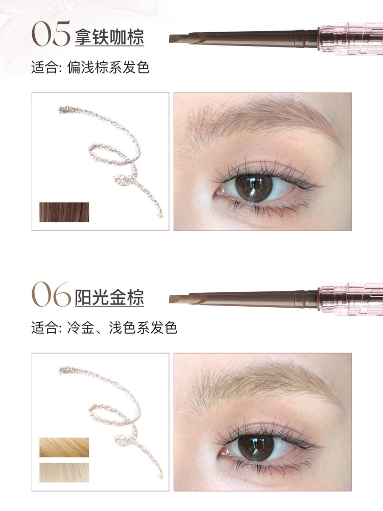 Crayon à sourcils Flortte Solid Small Machete 6 teintes 110 mg